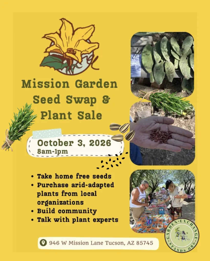 Mission Garden Seed Swap & Plant Sale